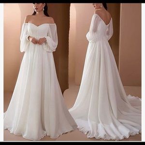 This was suppose to be my wedding dress but it was too small.